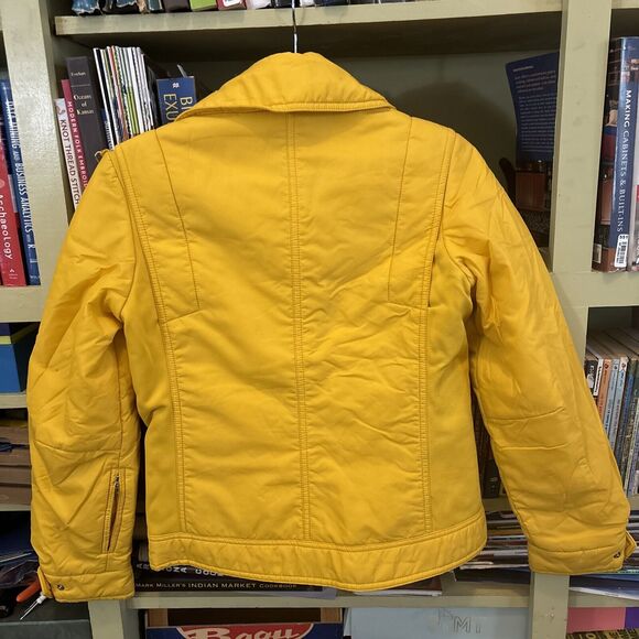 Vintage Bogner Yellow Light 70s Ski Jacket- Women's Size Medium Small 80s - Picture 5 of 9